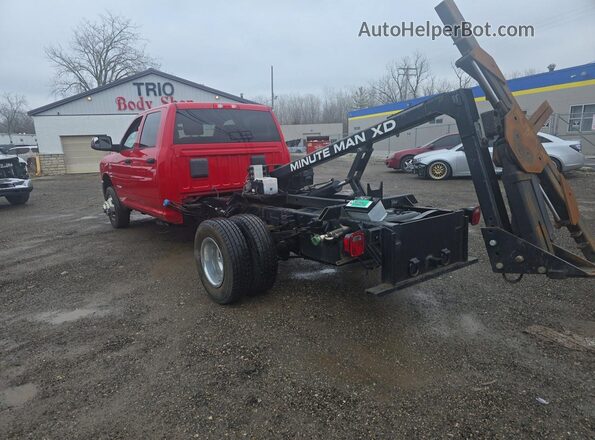 3C7WRTCL0LG106166 2020 RAM 3500 Красный Передняя правая четверть