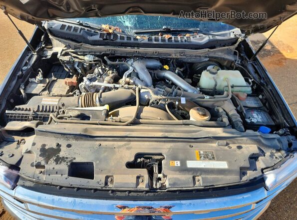 1FT8W2BTXSEC88944 2025 FORD F250 Blue Вид задньої частини салону