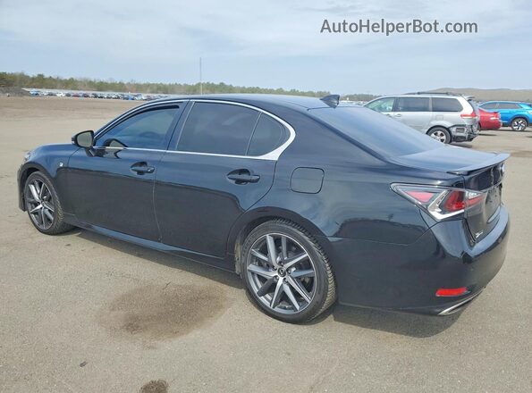 JTHBZ1BL4JA015896 2018 LEXUS GS Черный Задняя правая четверть