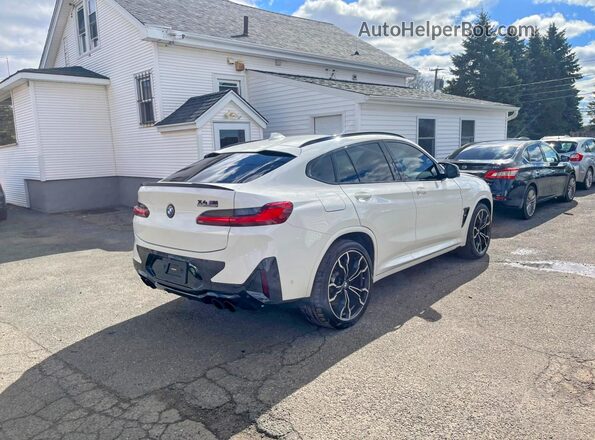 5YM23EC07N9K48359 2022 BMW X4 Белый Передняя правая четверть
