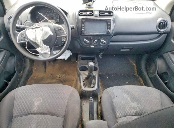 ML32A3HJ4KH012082 2019 MITSUBISHI MIRAGE Белый Вид щитка приборов