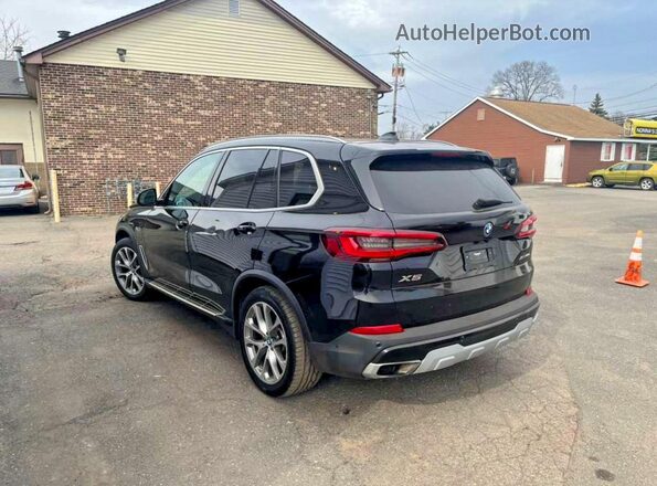 5UXTA6C03P9N92460 2023 BMW X5 Черный Задняя правая четверть