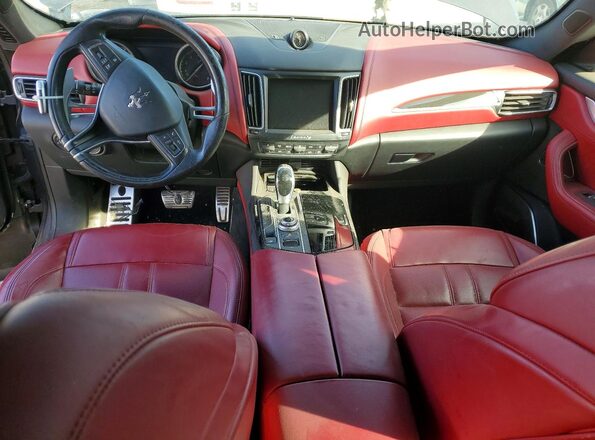 ZN661XUS9HX252150 2017 MASERATI LEVANTE Gray Սարքավորումների վահանակի տեսք