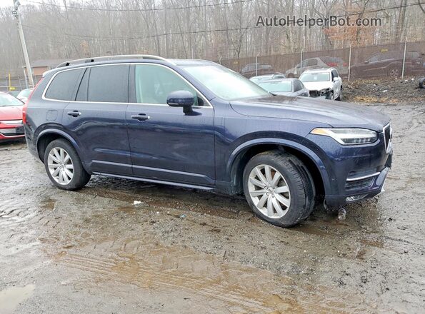 YV4A22PK0G1024978 2016 VOLVO XC90 Синий Вид спереди
