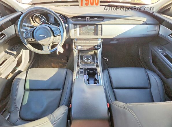 SAJBJ4BV6GCY21121 2016 JAGUAR XF Белый Вид щитка приборов