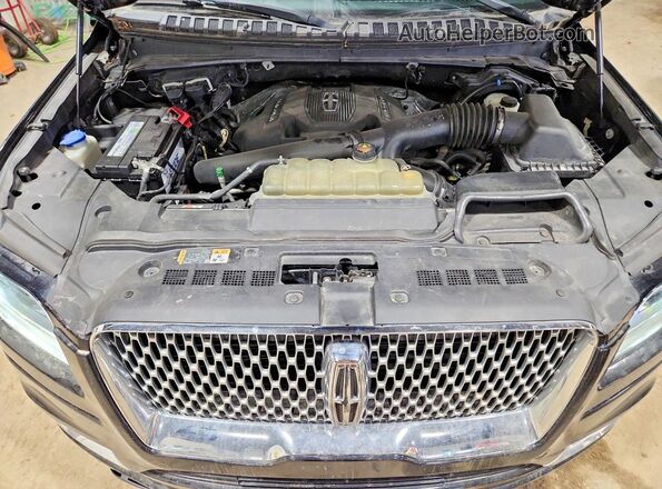 5LMJJ3JT5KEL06931 2019 LINCOLN NAVIGATOR Черный Вид наклейки с VIN-кодом