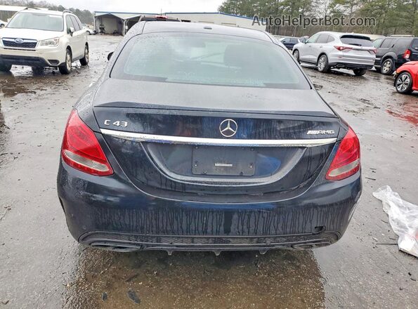 55SWF6EBXJU255195 2018 MERCEDES-BENZ C Black Вид салону спереду