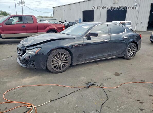 ZAM57XSA6K1310131 2019 MASERATI GHIBLI Черный Задняя левая четверть