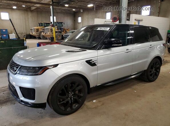 SALWR2RU5KA860399 2019 LAND ROVER RANGE Серебряный Передняя левая четверть