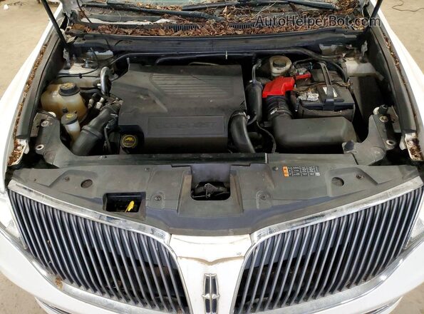 2LMHJ5AT9GBL02501 2016 LINCOLN MKT White Widok naklejki z numerem VIN