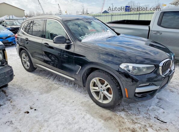 5UXTR9C59KLD94423 2019 BMW X3 Черный Вид спереди