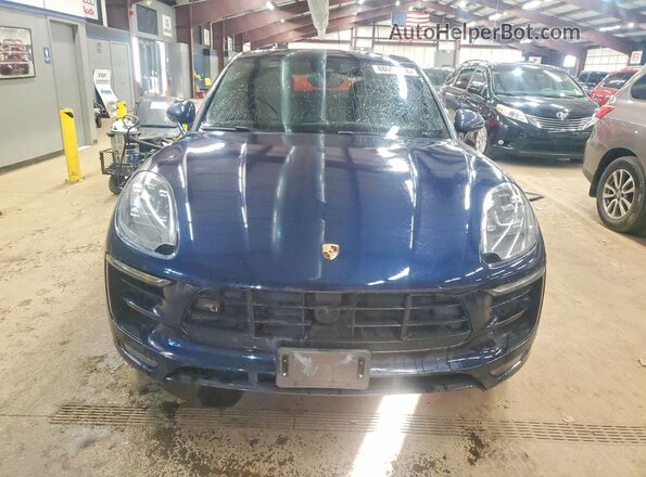 WP1AG2A50JLB63428 2018 PORSCHE MACAN Синий Вид сзади