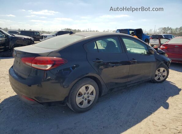 3KPFK4A74HE158321 2017 KIA FORTE Черный Задняя правая четверть