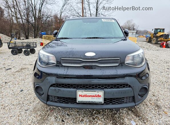 KNDJN2A24K7669254 2019 KIA SOUL Черный Вид сзади