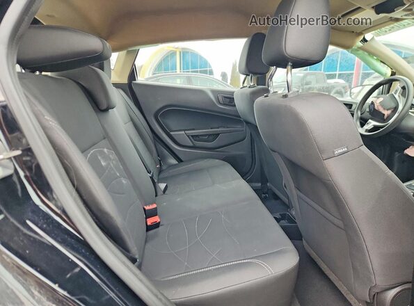 3FADP4EJ6KM150903 2019 FORD FIESTA Black Հետևի նստատեղերի տեսք