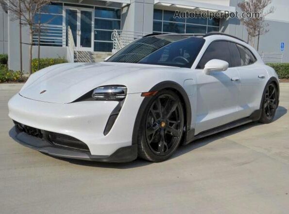 WP0BA2Y19NSA67581 2022 PORSCHE TAYCAN Белый Задняя правая четверть