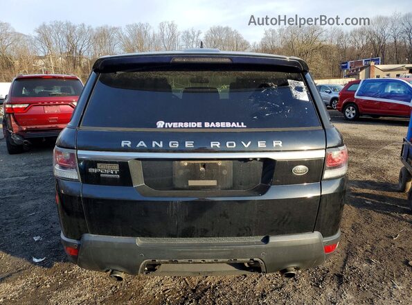 SALWR2VF6GA632426 2016 LAND ROVER RANGE ROVER Black Widok wnętrza z przodu