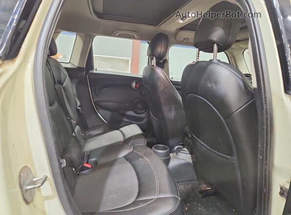 WMWXU1C55G2D10062 2016 MINI COOPER Белый Вид задней части салона