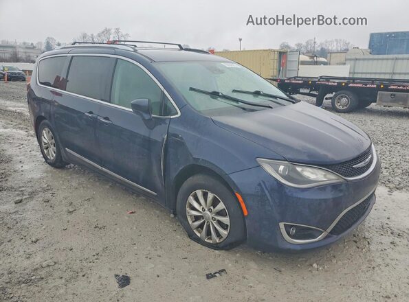 2C4RC1BG2KR666171 2019 CHRYSLER PACIFICA Синий Вид спереди