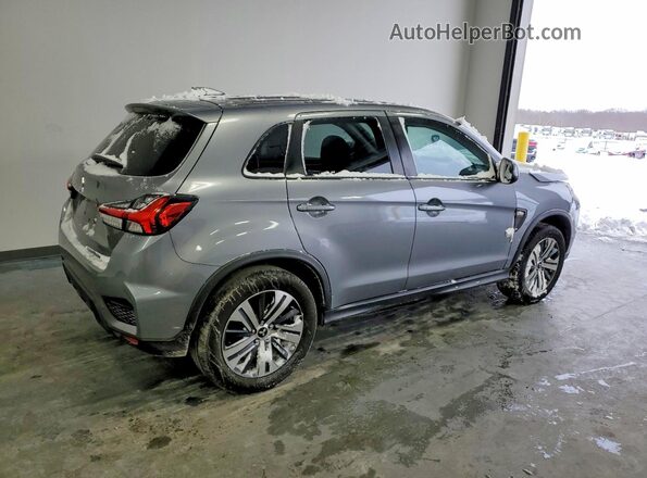JA4APUAU1MU004009 2021 MITSUBISHI OUTLANDER Серый Передняя правая четверть