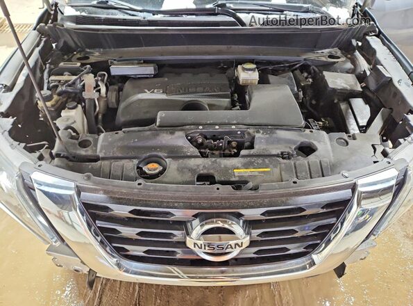 5N1DR2MN8HC612073 2017 NISSAN PATHFINDER Gray Vista de la etiqueta del VIN