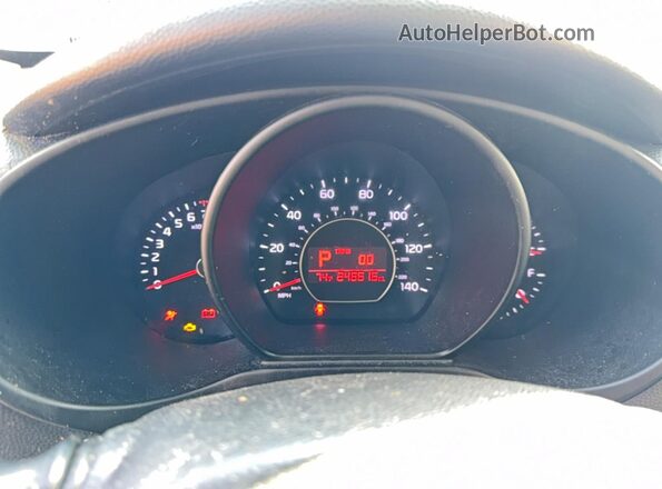 KNDJP3A59K7680809 2019 KIA SOUL Белый Вид щитка приборов