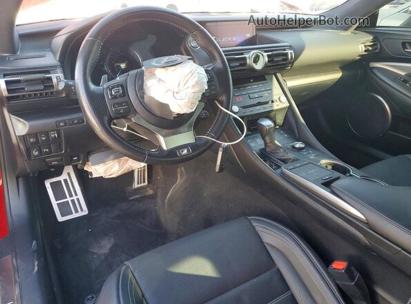 JTHSZ5DC4M5010618 2021 LEXUS RC Красный Вид щитка приборов
