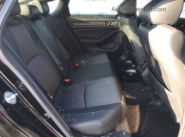1HGCV2F36NA011616 2022 HONDA ACCORD Черный Вид задней части салона