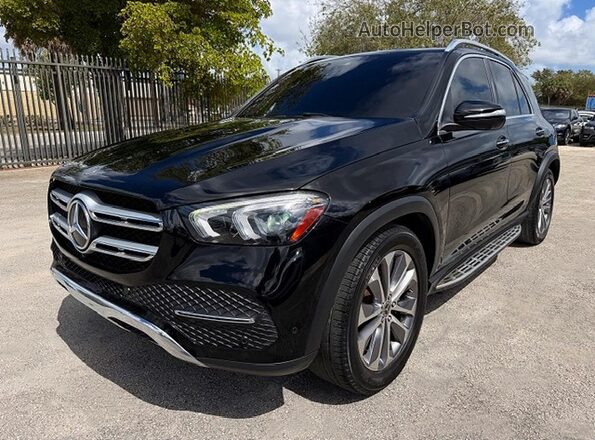 4JGFB4KE6MA495983 2021 MERCEDES-BENZ GLE Черный Задняя левая четверть