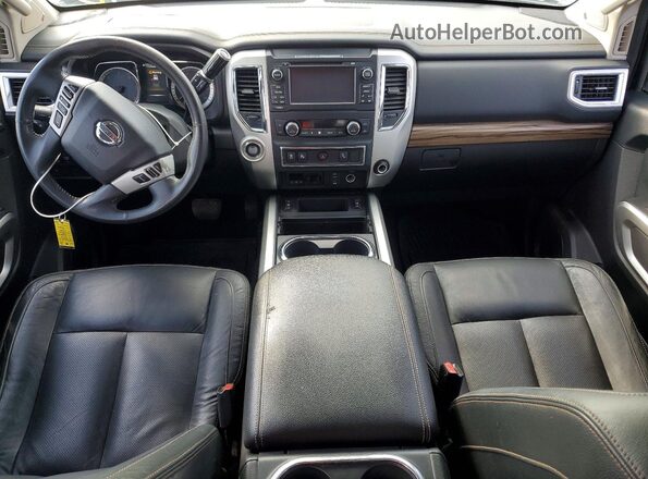 1N6BA1F2XGN511844 2016 NISSAN TITAN Серый Вид щитка приборов