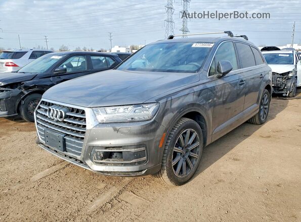 WA1LAAF78HD017793 2017 AUDI Q7 Gray Задня ліва чверть