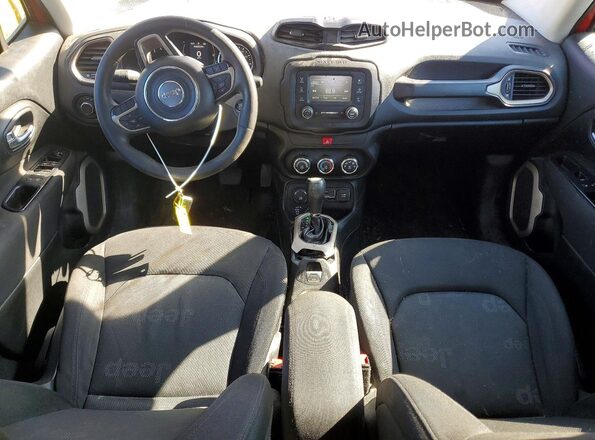 ZACCJBAT5GPD89575 2016 JEEP RENEGADE Red Vista del cuadro de instrumentos