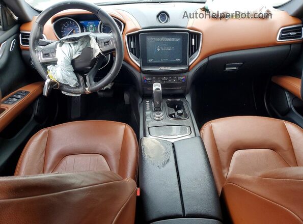 ZAM57XSA6K1310131 2019 MASERATI GHIBLI Черный Вид щитка приборов