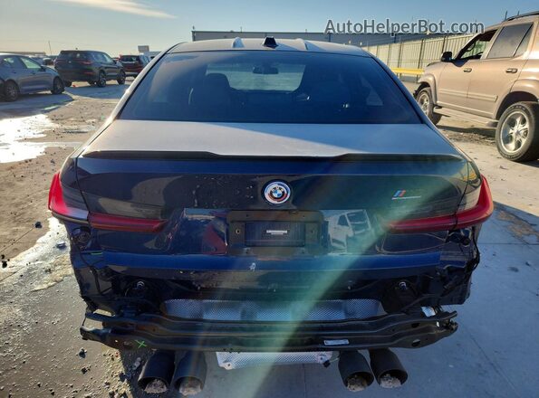 WBS43AY04PFN35500 2023 BMW M3 Blue Widok z tyłu