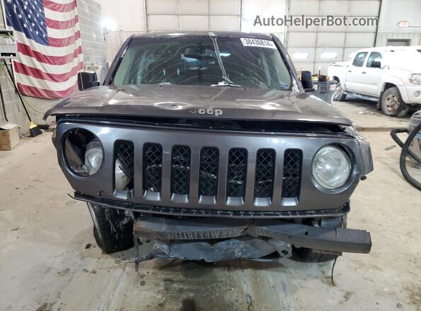 1C4NJRFBXHD127343 2017 JEEP PATRIOT Угольный Вид сзади