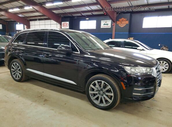 WA1VAAF72HD001632 2017 AUDI Q7 Black Widok z przodu