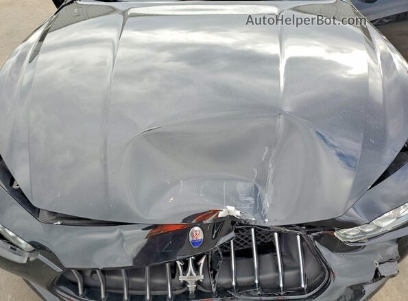 ZAM57XSA6K1310131 2019 MASERATI GHIBLI Черный Вид подкапотного пространства
