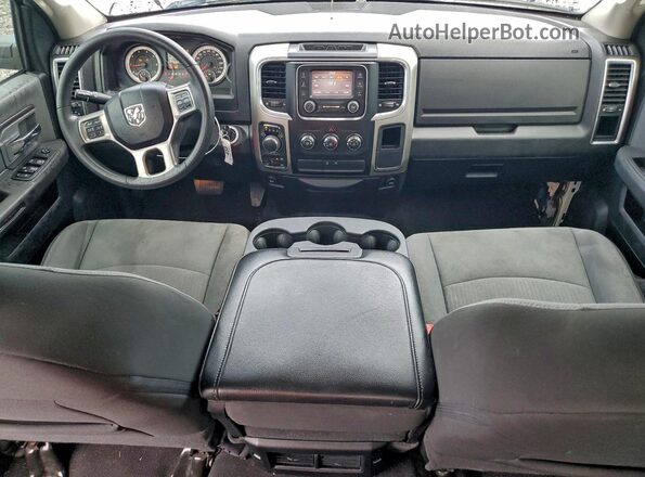 1C6RR7TT6MS521432 2021 RAM 1500 Белый Вид щитка приборов