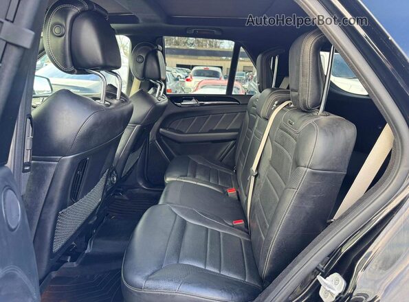 4JGDA7FB0JB055078 2018 MERCEDES-BENZ GLE Черный Вид сзади