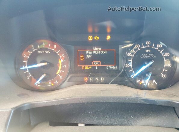 1FM5K8AR0JGC18195 2018 FORD FORD EXPLORER Black Instrument cluster view