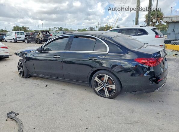 W1KAF4HB7SR268435 2025 MERCEDES-BENZ C-CLASS Черный Задняя правая четверть