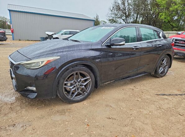 SJKCH5CP0HA022806 2017 INFINITI QX30 Black Tył lewy