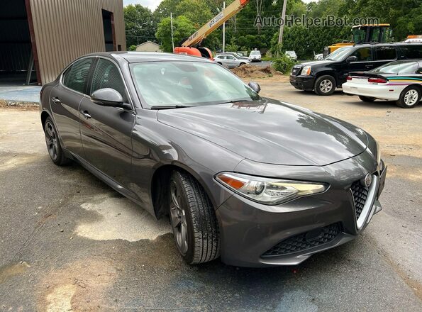 ZARFAEEN9H7544398 2017 ALFA ROMEO GIULIA Серый Задняя левая четверть