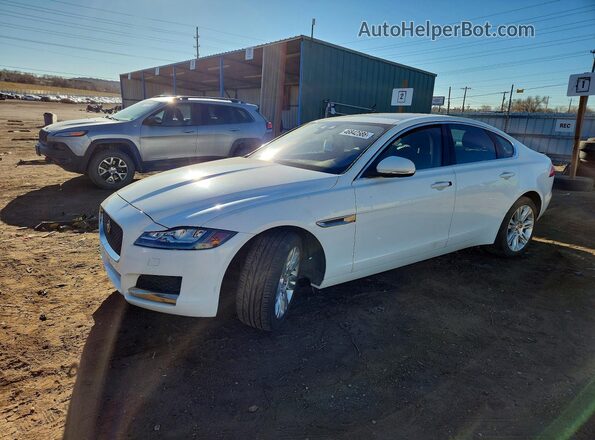 SAJBJ4BV6GCY21121 2016 JAGUAR XF Белый Задняя левая четверть