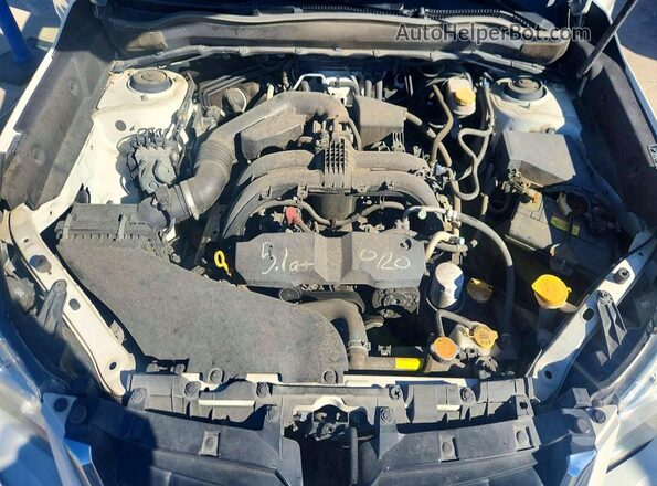 JF2SJAEC8JH415456 2018 SUBARU FORESTER 2.5 White Widok naklejki z numerem VIN