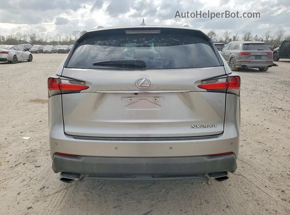 JTJYARBZ3G2042108 2016 LEXUS NX Серый Вид салона спереди