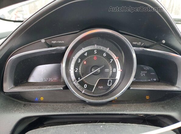 JM1DKBD74G0126953 2016 MAZDA CX-3 White Rear seats view