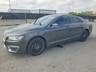 2018 Lincoln Mkz Reserve Gray vin: 3LN6L5E90JR600133