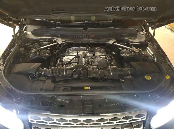 SALWR2VF1GA544299 2016 LAND ROVER RANGE ROVER Черный Вид подкапотного пространства