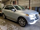 2016 Mercedes-benz Gle 350 4matic Серебряный vin: 4JGDA5HB3GA704520